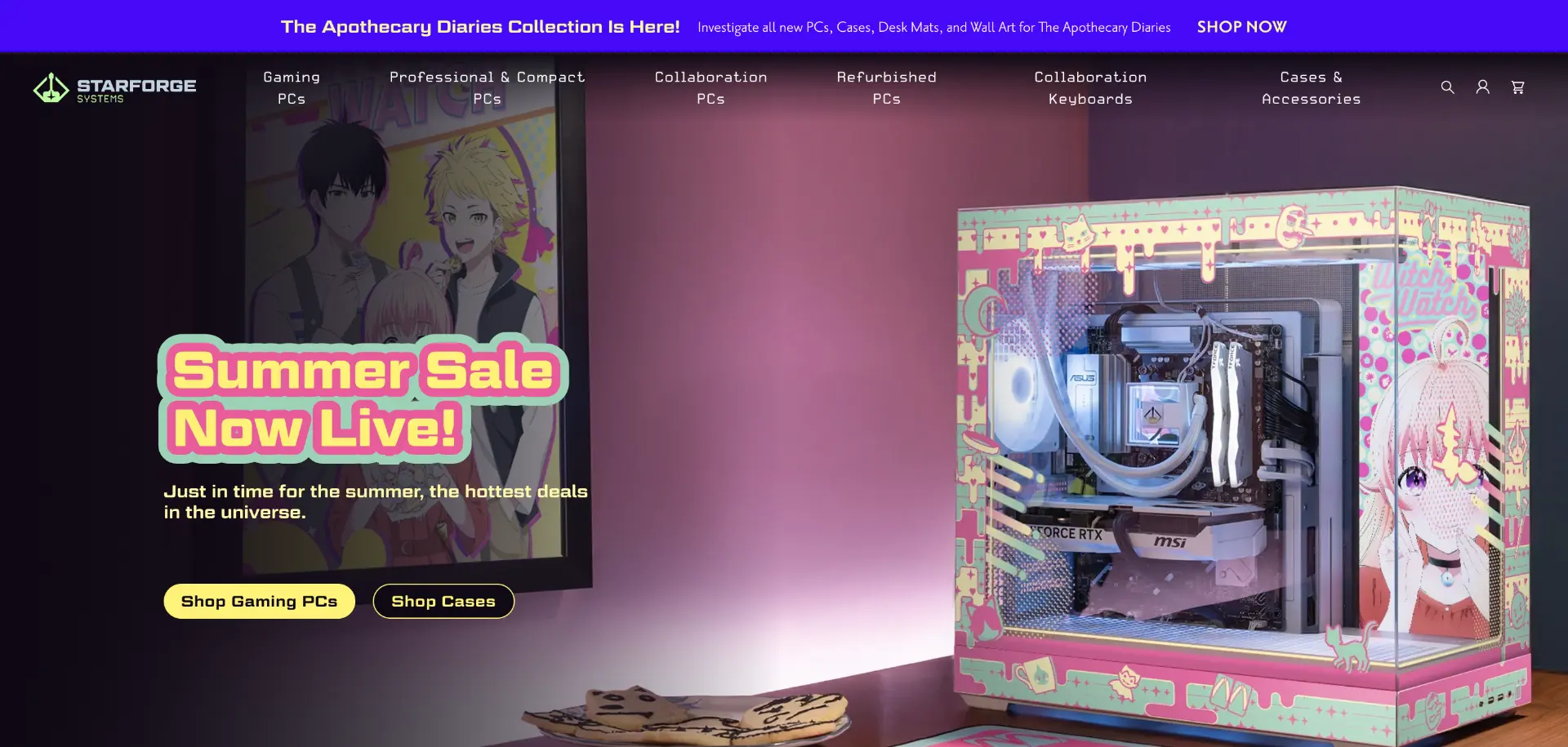 Homepage Hero — Seasonal Campaign